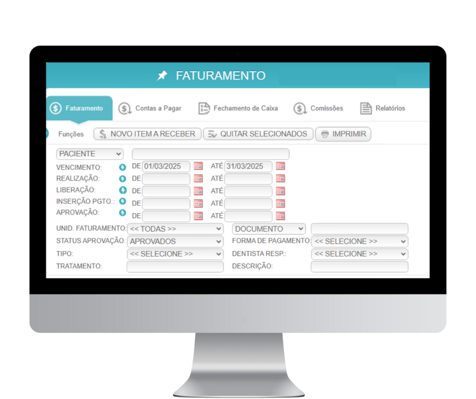 controle de pacientes netdente